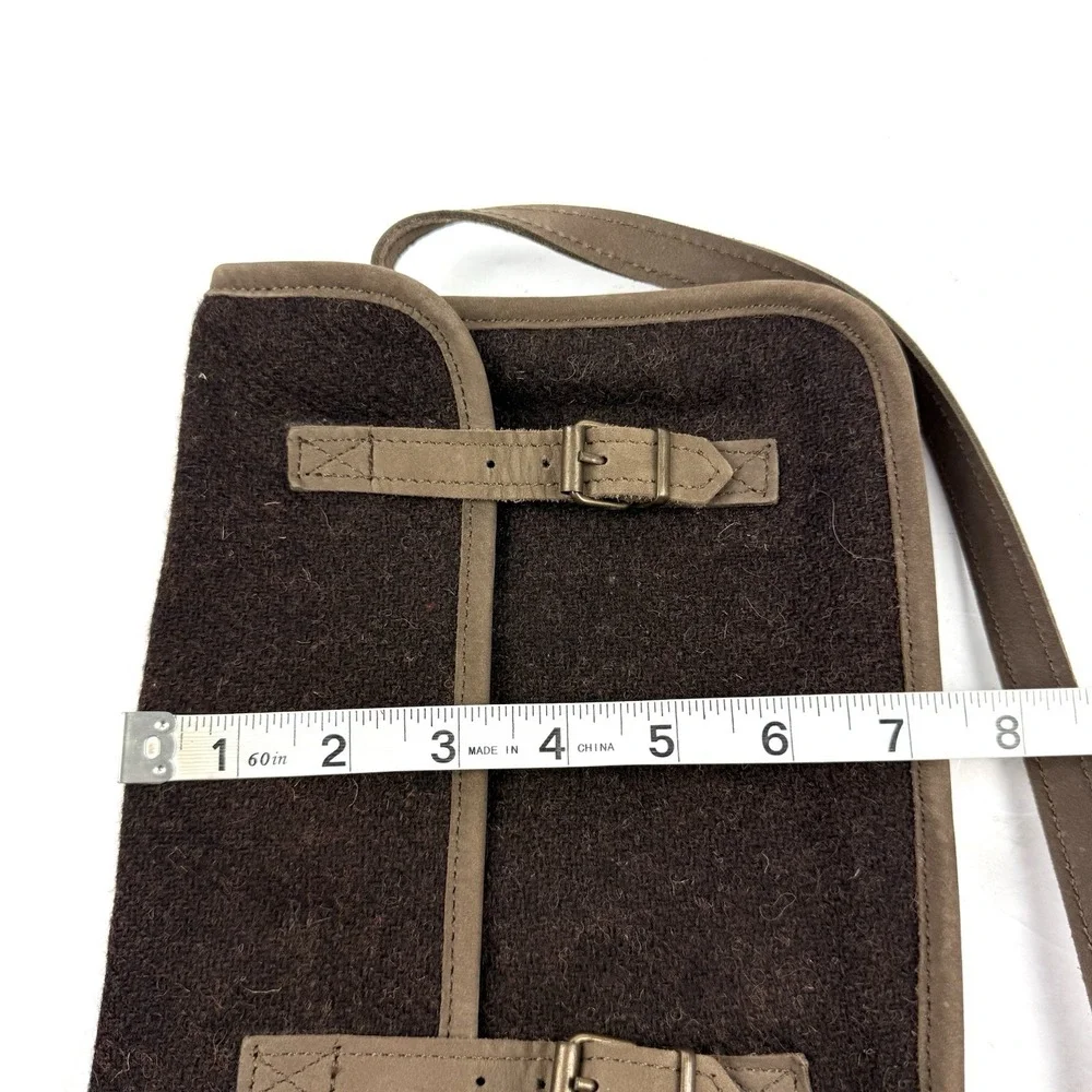 Walker Slater Harris Tweed Small Satchel Brown Wool Shoulder Bag Brand New